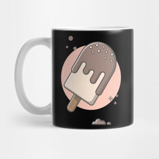 Ice cream mealting cartoon Mug